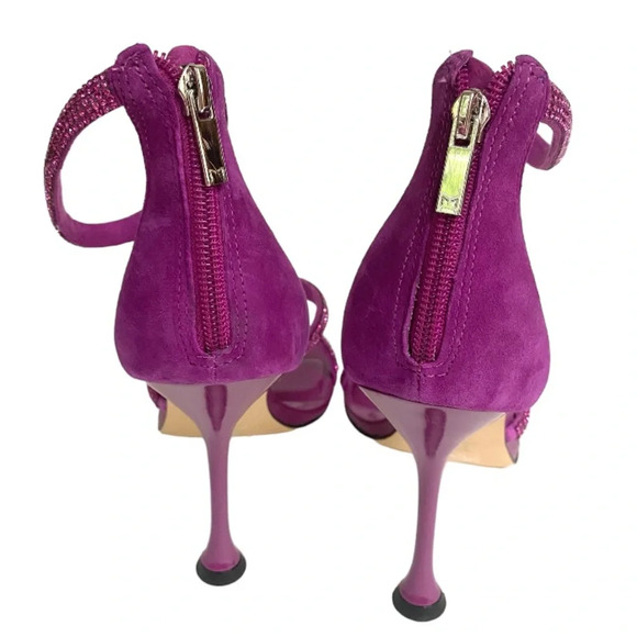 Marc Fisher CARITA ANKLE STRAP HEELED
SANDAL Fuschia 10 - Picture 8 of 11